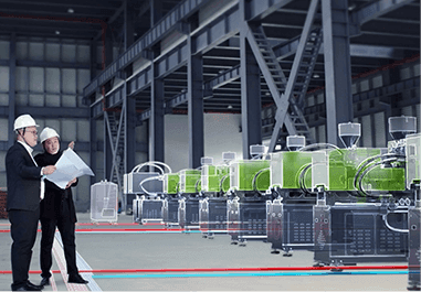 company injection molding workshop