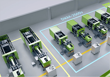 DKM INJECTION MOLDING MACHINE